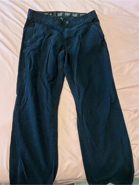 Caterpillar Black Work Chinos Straight Leg